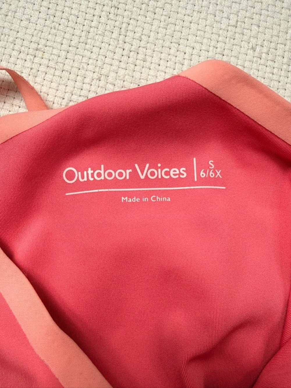 Outdoor Voices brighten up